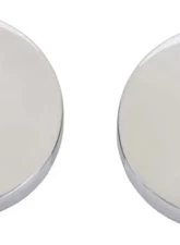 Kentrol Liftgate Button Covers Pair Polished Silver for Jeep JK 2007-2018                                     - 30022 - Image 6