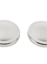 Kentrol Liftgate Button Covers Pair Polished Silver for Jeep JK 2007-2018                                     - 30022 - Image 2