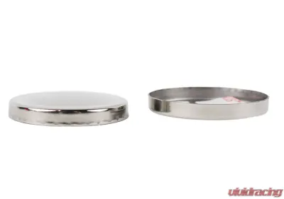 Kentrol Liftgate Button Covers Pair Polished Silver for Jeep JK 2007-2018 - 30022