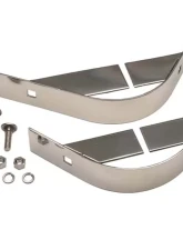 Kentrol Rear Body Guard Pair Polished Silver for Jeep CJ 1955-1986                                     - 30404 - Image 6