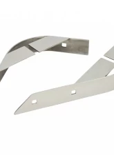 Kentrol Rear Body Guard Pair Polished Silver for Jeep CJ 1955-1986                                     - 30404 - Image 2