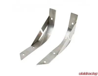 Kentrol Rear Body Guard Pair Polished Silver for Jeep CJ 1955-1986 - 30404