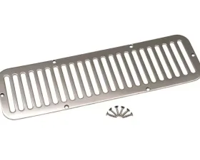 Kentrol Hood Vent Polished Silver Jeep CJ5 1955-1977