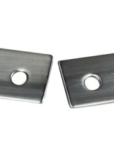 Kentrol Lower Door Hinge Pair Polished Silver for Jeep CJ YJ TJ 1976-2006                                     - 30407 - Image 2