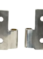 Kentrol Lower Door Hinge Pair Polished Silver for Jeep CJ YJ TJ 1976-2006                                     - 30407 - Image 3