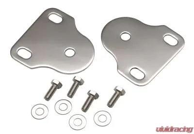 Kentrol Interior Windshield Brackets Pair Polished Silver