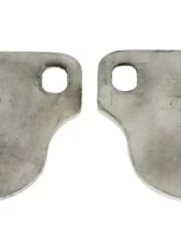 Kentrol Interior Windshield Brackets Pair Polished Silver for Jeep CJ YJ 1976-1995                                     - 30408 - Image 2