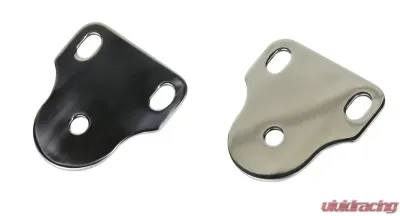 Kentrol Interior Windshield Brackets Pair Polished Silver for Jeep CJ YJ 1976-1995 - 30408