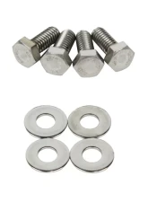 Kentrol Interior Windshield Brackets Pair Polished Silver for Jeep CJ YJ 1976-1995                                     - 30408 - Image 4
