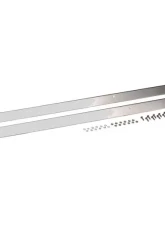 Kentrol Rocker Guards Pair Polished Silver for Jeep CJ7 1976-1986                                     - 30414 - Image 5