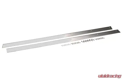 Kentrol Rocker Guards Pair Polished Silver for Jeep CJ7 1976-1986 - 30414