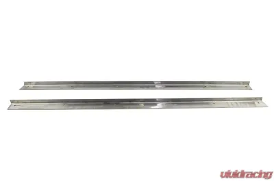 Kentrol Rocker Guards Pair Polished Silver for Jeep CJ7 1976-1986 - 30414