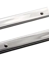 Kentrol Entry Guards Pair Polished Silver Jeep CJ5 1955-1983                                     - 30415 - Image 6