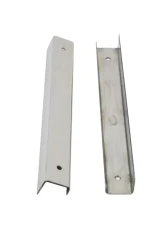 Kentrol Entry Guards Pair Polished Silver Jeep CJ5 1955-1983                                     - 30415 - Image 3