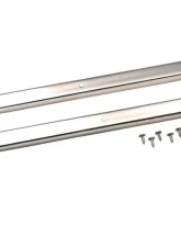 Kentrol Entry Guards Pair Polished Silver Jeep CJ7 1976-1995                                     - 30416 - Image 5
