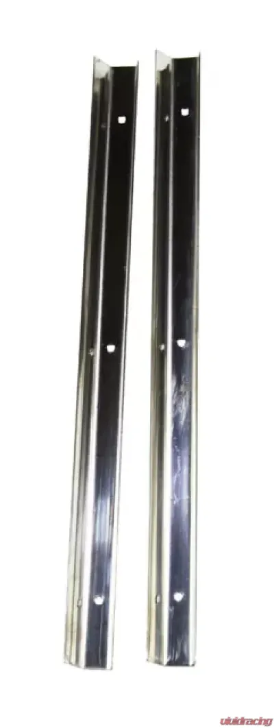 Kentrol Entry Guards Pair Polished Silver Jeep CJ7 1976-1995 - 30416