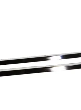 Kentrol Entry Guards Pair Polished Silver Jeep CJ7 1976-1995                                     - 30416 - Image 3