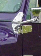 Kentrol Mirror Kit Pair Polished Silver Jeep CJ 1955-1986                                     - 30417 - Image 4