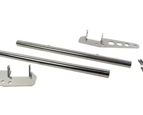 Kentrol Grill Guard Polished Silver Jeep CJ 1955-1986