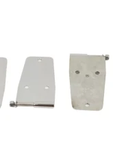 Kentrol Door Hinge Set 4 Pieces Polished Silver for Jeep CJ YJ 1976-1993                                     - 30420 - Image 2
