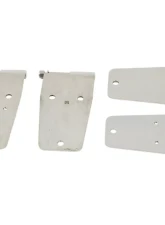 Kentrol Door Hinge Set 4 Pieces Polished Silver for Jeep CJ YJ 1976-1993                                     - 30420 - Image 3