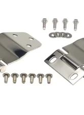 Kentrol Liftgate Hinge Pair Polished Silver for Jeep CJ7 1977-1986                                     - 30421 - Image 5