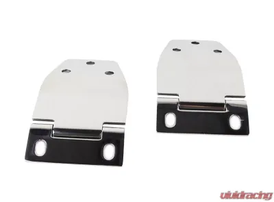 Kentrol Liftgate Hinge Pair Polished Silver for Jeep CJ7 1977-1986 - 30421