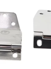 Kentrol Liftgate Hinge Pair Polished Silver for Jeep CJ7 1977-1986                                     - 30421 - Image 3