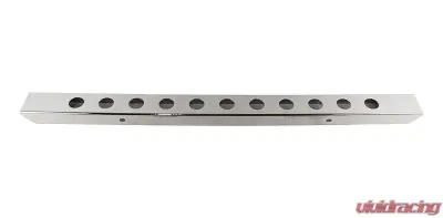 Kentrol 54" Front Bumper w/ Holes (No License Plate Holes) Polished Silver Jeep CJ 1945-1986 - 30429WH