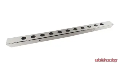 Kentrol 54" Front Bumper w/ Holes (No License Plate Holes) Polished Silver Jeep CJ 1945-1986 - 30429WH