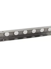 Kentrol 54" Front Bumper w/ Holes (No License Plate Holes) Polished Silver Jeep CJ 1945-1986                                     - 30429WH - Image 4