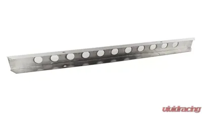 Kentrol 54" Front Bumper w/ Holes (No License Plate Holes) Polished Silver Jeep CJ 1945-1986 - 30429WH