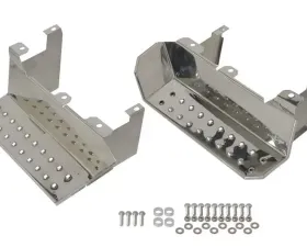 Kentrol Side Steps Pair Polished Silver for Jeep CJ7 YJ 1976-1995
