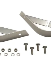 Kentrol Rear Body Guard Pair Polished Silver for Jeep YJ 1987-1995                                     - 30435 - Image 5