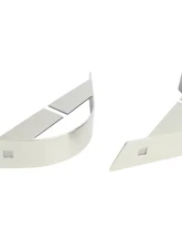 Kentrol Rear Body Guard Pair Polished Silver for Jeep YJ 1987-1995                                     - 30435 - Image 2