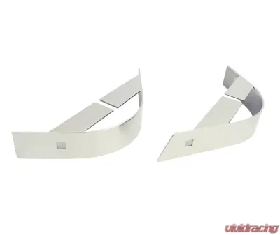 Kentrol Rear Body Guard Pair Polished Silver for Jeep YJ 1987-1995 - 30435