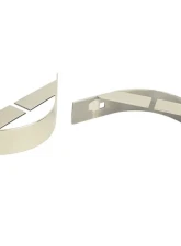 Kentrol Rear Body Guard Pair Polished Silver for Jeep YJ 1987-1995                                     - 30435 - Image 3