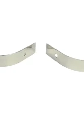 Kentrol Rear Body Guard Pair Polished Silver for Jeep YJ 1987-1995                                     - 30435 - Image 4