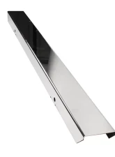 Kentrol 54" Front Bumper without Holes Polished Silver for Jeep YJ 1987-1995                                     - 30437 - Image 4