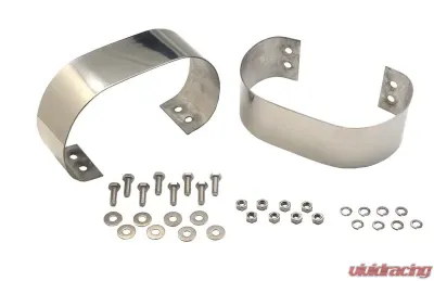 Kentrol Bumperettes Pair Polished Silver for Jeep CJ YJ 1976-1995 - 30438