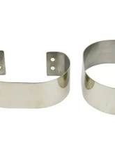 Kentrol Bumperettes Pair Polished Silver for Jeep CJ YJ 1976-1995                                     - 30438 - Image 2