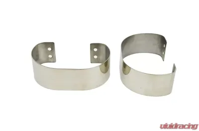 Kentrol Bumperettes Pair Polished Silver for Jeep CJ YJ 1976-1995 - 30438