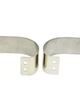 Kentrol Bumperettes Pair Polished Silver for Jeep CJ YJ 1976-1995                                     - 30438 - Image 3