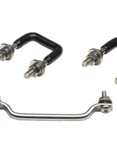 Kentrol Windshield Tie Down Kit Polished Silver for Jeep YJ 1987-1995                                     - 30439 - Image 3