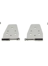 Kentrol Door Hinge Set 4 Pieces Polished Silver for Jeep YJ 1987-1995                                     - 30441 - Image 2