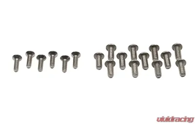 Kentrol Door Hinge Set 4 Pieces Polished Silver for Jeep YJ 1987-1995 - 30441