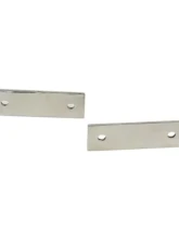 Kentrol Tailgate Hinge Pair Polished Silver Jeep YJ 1987-1995                                     - 30442 - Image 2