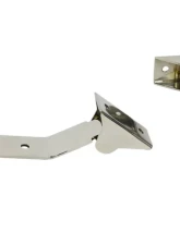 Kentrol Tailgate Hinge Pair Polished Silver Jeep YJ 1987-1995                                     - 30442 - Image 4