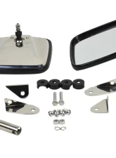 Kentrol Mirror Kit Pair Polished Silver for Jeep YJ 1987-1995                                     - 30445 - Image 2