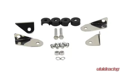 Kentrol 30445 Polished Silver Mirror Kit Pair for Jeep YJ Kentrol 30445 Polished Silver Mirror Kit Pair for Jeep YJ